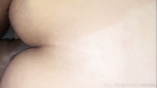 As briefly as he was done with finger-banging her gf's donk, super-naughty ebony fellow pounded her