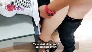 Super-Hot damsel, Christina Almeida is throating beefstick to get a discount for a fresh truck