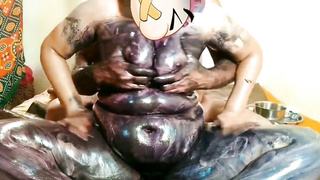 STEAMING STEP SISTER-IN-LAW COULERFULL MASSGE