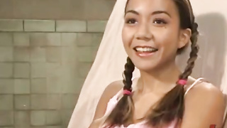 Pointy Mega-Slut Plays with a Poking Machine