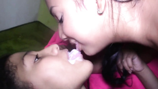 Every Dude's Fantasy 2 Gals Deep-Throating Their Breasts And Deepthroating My Wood