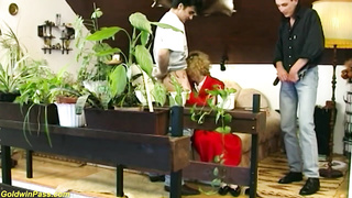 There is something about a insatiable grandmother and her oral jobs that makes studs want more