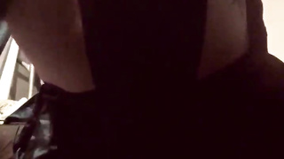 Cougar headed to work but can’t leave her cascading humid coochie and bulls eye alone.