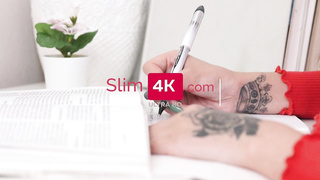 Japanese stunner with glasses,  Li Loo is having bang-out with a Russian fellow, after gargling his beef whistle