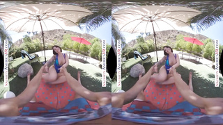 Yankee dark-haired is juggling up and down while railing a rock firm meat stick and liking it