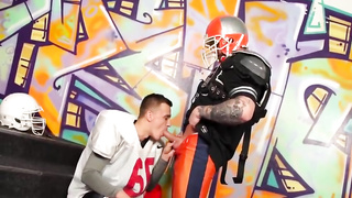 Super-Naughty female is having a mmf 3 way with bi-curious men and loving every single 2nd of it