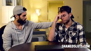 BIG BLACK COCK cracks a milky bitch