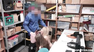 Grandma helps her sobbing granddaughter