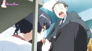 Animation stunner with monstrous funbags and dark hair is about to get her daily dosage of shag