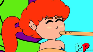 Ninja Female tear up by tentacle monster