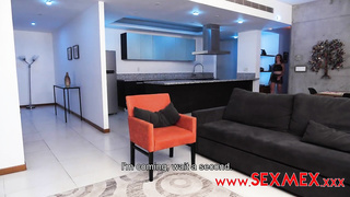 Provocative damsel is fuckin' her paramour to sense nicer, because his man-meat always makes her jizm