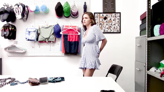 Wild Krissy Lynn Have To Unwrap After Getting Caught