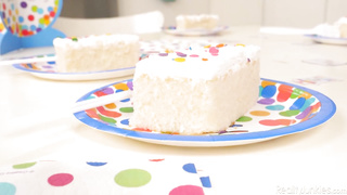 Ultra-Kinky light-haired lured her step- daddy and gave him an extraordinaire deep throat, before getting screwed