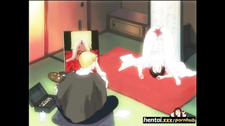 Whorish animation dark haired, Yoen Emaki is antsy to get penetrated, while her byfriend is out of town