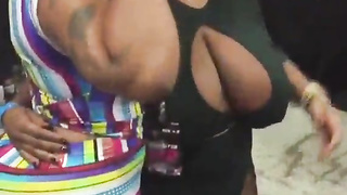 Enormous Udders Candid Expo