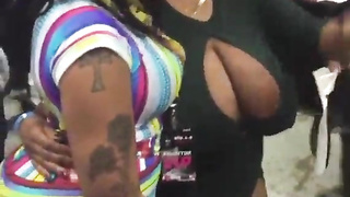 Enormous Udders Candid Expo