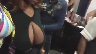 Enormous Udders Candid Expo