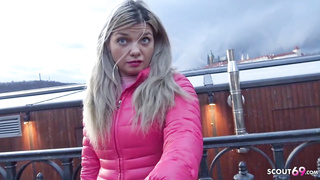 German girl, Mila is having impressive hookup on web cam in a motel apartment and loving it