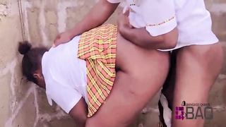 Black chick enjoys to cheat on her playmate, even with some random fellow, because it senses fine