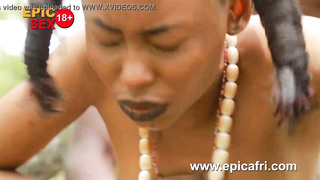 Black Outdoors - Virginal Teenage Takes Trunk in Public (Trailer)