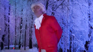 Goddess Kenzie Madison is getting plowed in the middle of the night and yelling while jizzing