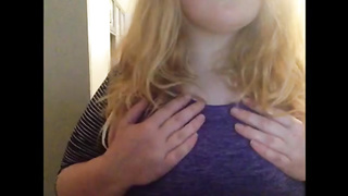 Steamy Light-Haired Nymph Drizzle on Web Cam - www.Hotcamgirls.co