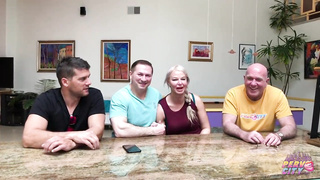 London is in the mood for dual intrusion and just can't wait for a three-way to begin