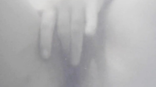 Mischievous, unexperienced honey is fingerblasting her wooly muff in the tub and screaming while jizzing