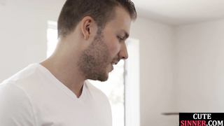 Massage babe begs for pussy massage