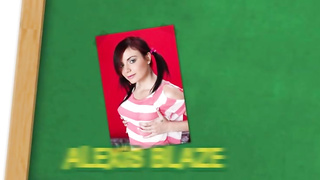 Ponytailed ginger-haired is about to have fuck-fest with her ex, because she is utterly wild