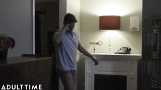 Caught Jerking - Caught Masturbating to His Gfs Roommate Ana Foxxx