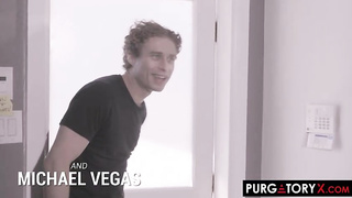 Instead of getting a haircut, killer fellow got to pummel 2 steamy damsels in the hair studio