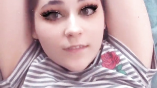 Luxurious nubile bj's beef whistle while dinking around with folks on snap POINT OF VIEW