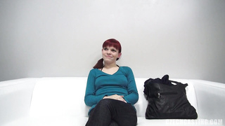 Sandy-Haired Fledgling Rails Beef Whistle At The Audition - Baby Desire