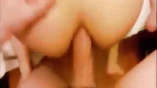 Rectal fuck-fest liking female got smashed the other day, while her beau was out of town