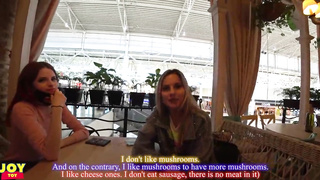 Remote Massagers Inwards 2 Red-Hot Nymphs - SFW Public Joy - Part 1