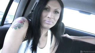 Tera is a huge-boobed black-haired cougar who never says no to a casual mmf three-way