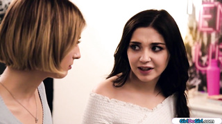 Kenna James and Kristen Scott are vigorously making enjoy with each other, once in a while