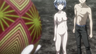 Toon honeys are rubbin' each other in a public tub, because it perceives so satisfying