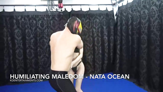 Nata Ocean got abased the other day, while having a grappling match with a horny dude