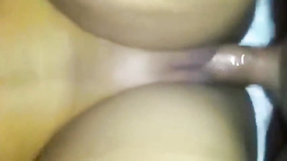 Dark-Hued school lady is getting her flawlessly smoothly-shaven muff wedged with a rock stiff manhood