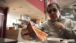 Mature, Italian dark haired, Barbara got drool- roasted during a mmf 3 way with her youthfull neighbors