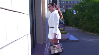 Jeny Smith has a thing for going out in supah brief trousers or even sans underpants