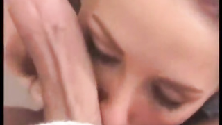 Towheaded Fledgling Inhales Manstick - See Part two at WildFuckCam.com