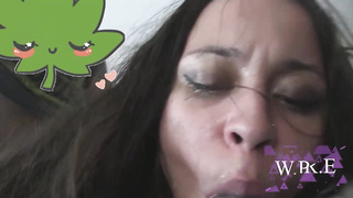 Dame Crimson is constantly jacking in front of the camera, because it exhilarates her a pile