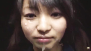 Youthful Asian gal gets pounded in public by a few dark-hued boys
