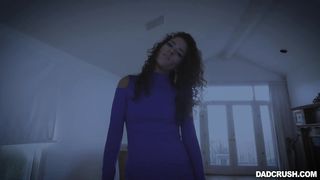 Plowing her parent in the dark