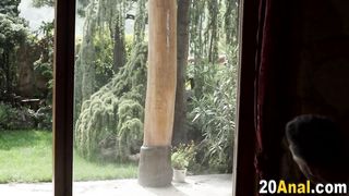 Softcore stunner getting bootie poked