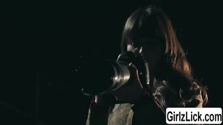 Naughty Kenna James likes to gobble Riley Reids moist cunny and pink pucker