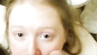 Rest Room Tart- legitimate Yr Aged Anxiously Bj's on Dad's 42 Yr Senior Sausage